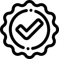 Tick symbol for approved status
