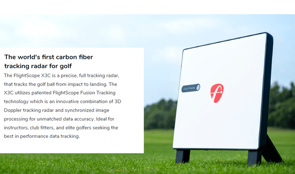 FlightScope X3C Golf Launch Monitor | MIA Golf Technology