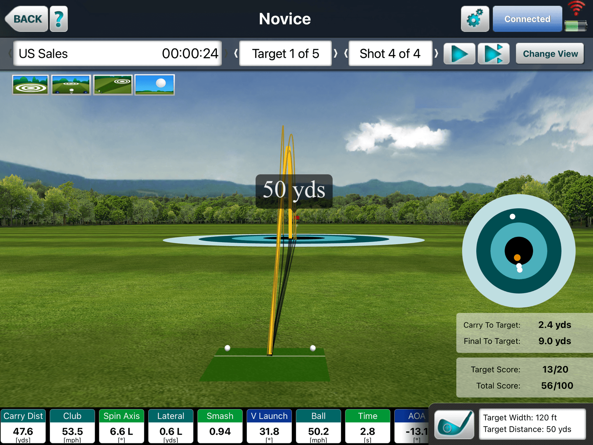 The Flightscope skills app – MIA Golf Technology