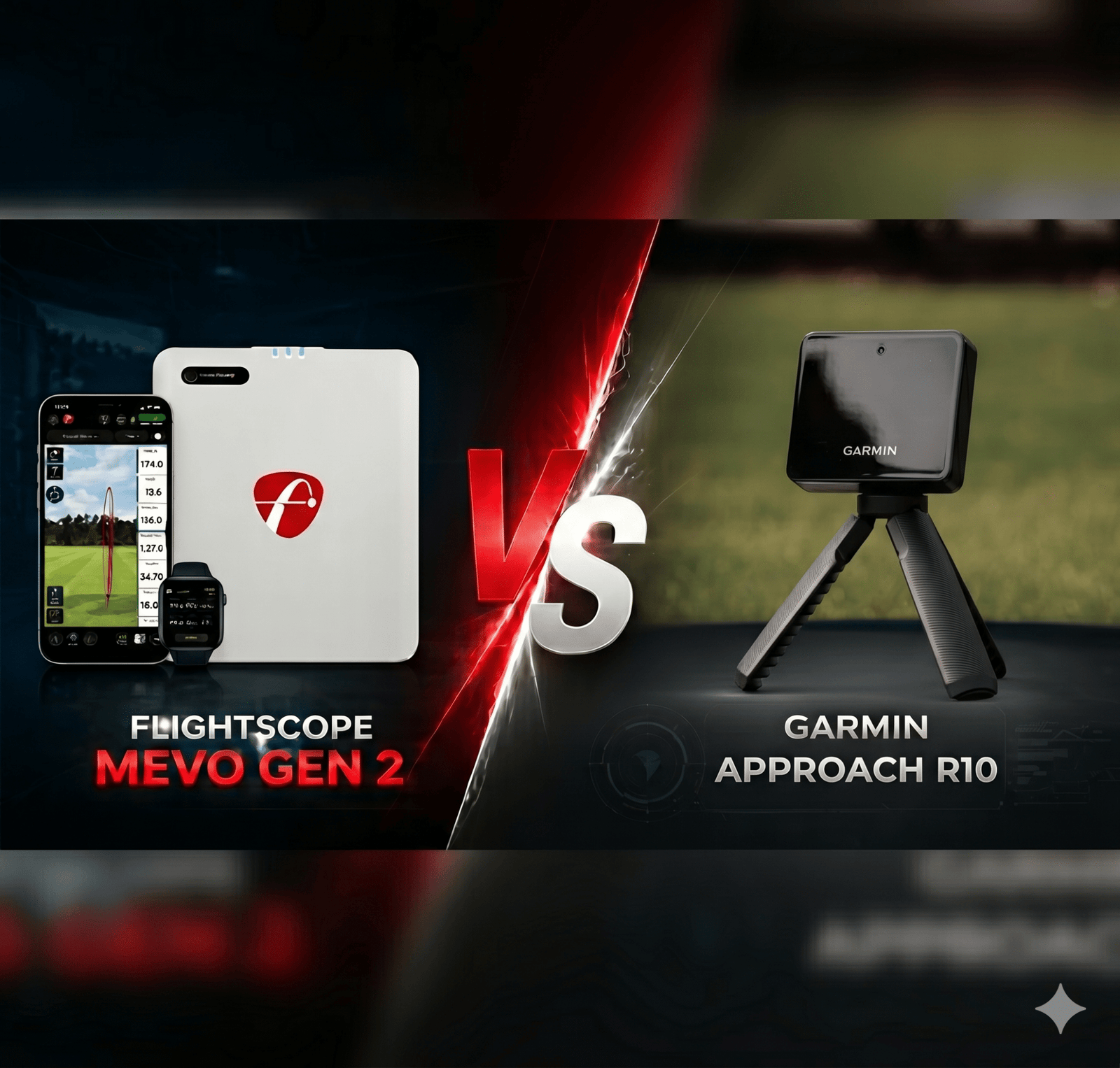 FlightScope Mevo Gen 2 vs Garmin Approach R10: Product Comparison - MIA Golf Technology