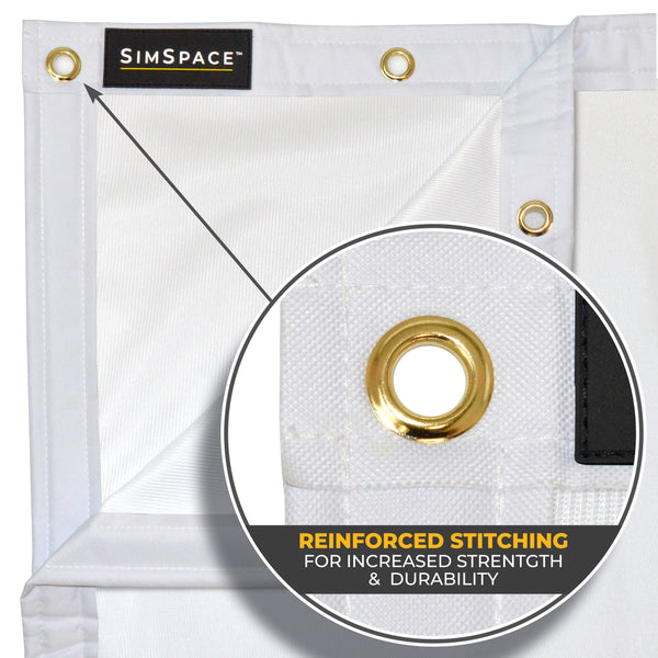 SimSpace Deluxe Home Driving Net Impact Screen | MIA Golf Technology