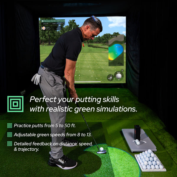 Square Golf Simulator Bundle | MIA Golf Technology