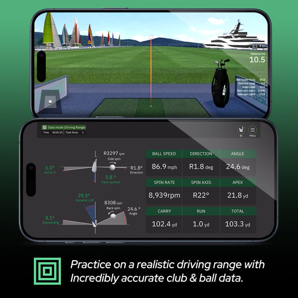 Square Golf Launch Monitor | MIA Golf Technology