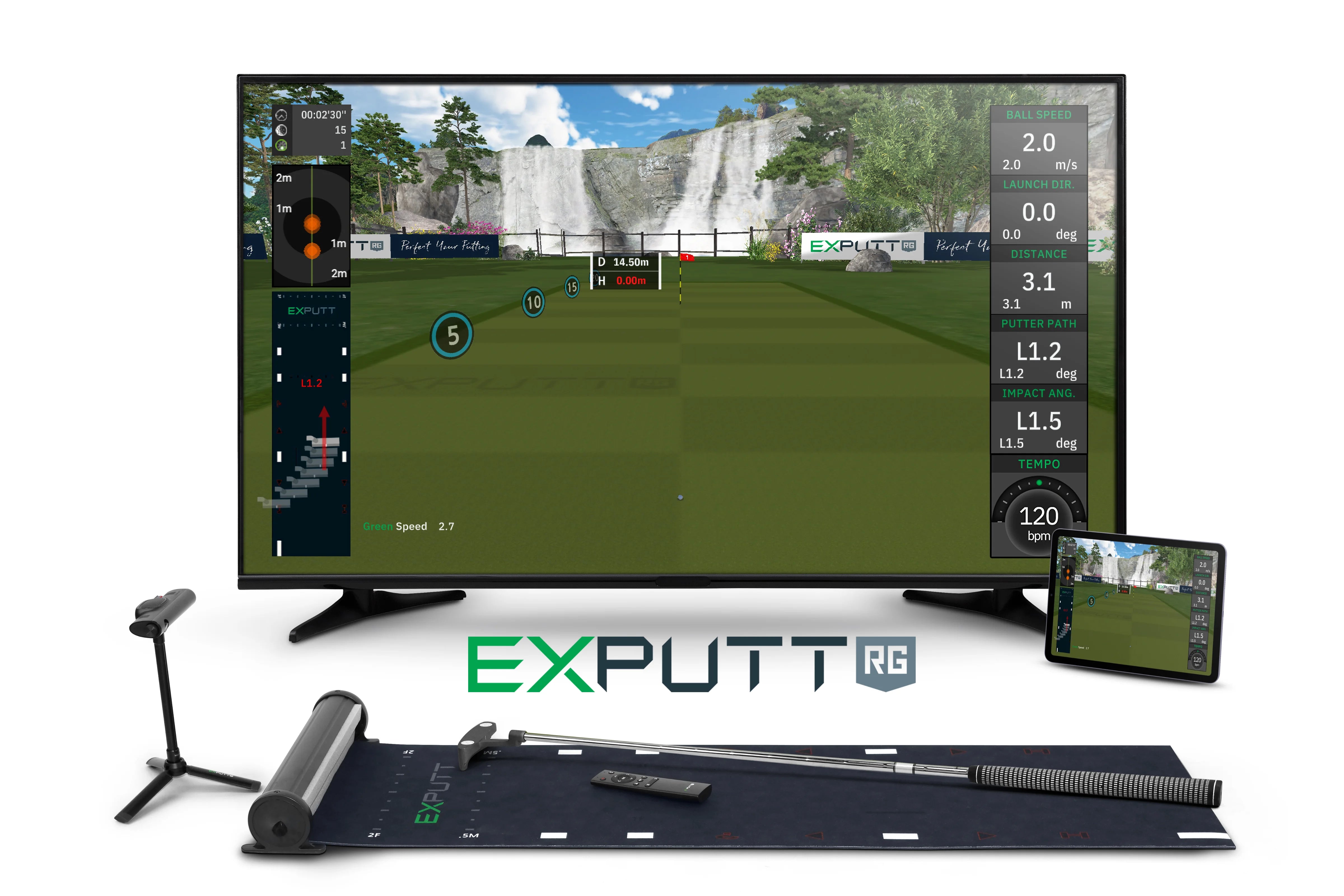 ExPutt RG Putting Simulator | Putting Analysis – MIA Golf Technology ExPutt RG Putting Simulator | Putting Analysis – MIA Golf Technology