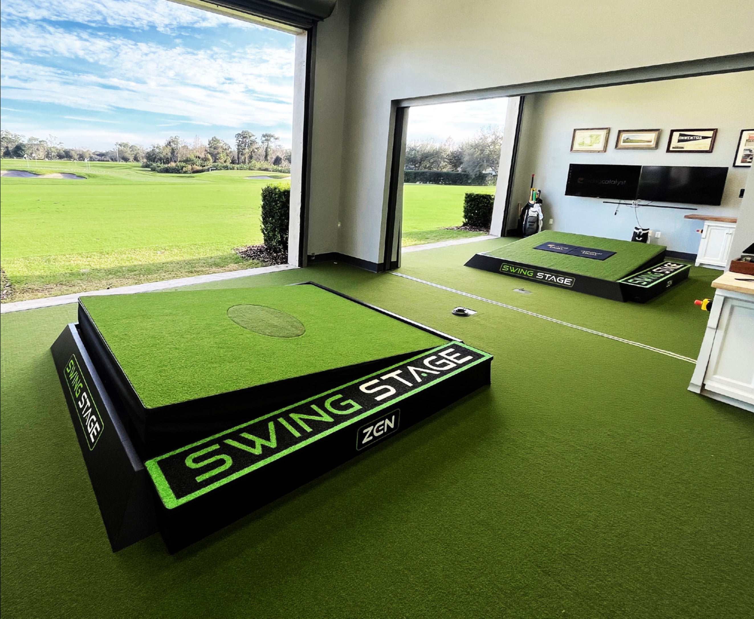 Zen Swing Stage | Real-Course Swing Practice – MIA Golf Technology
